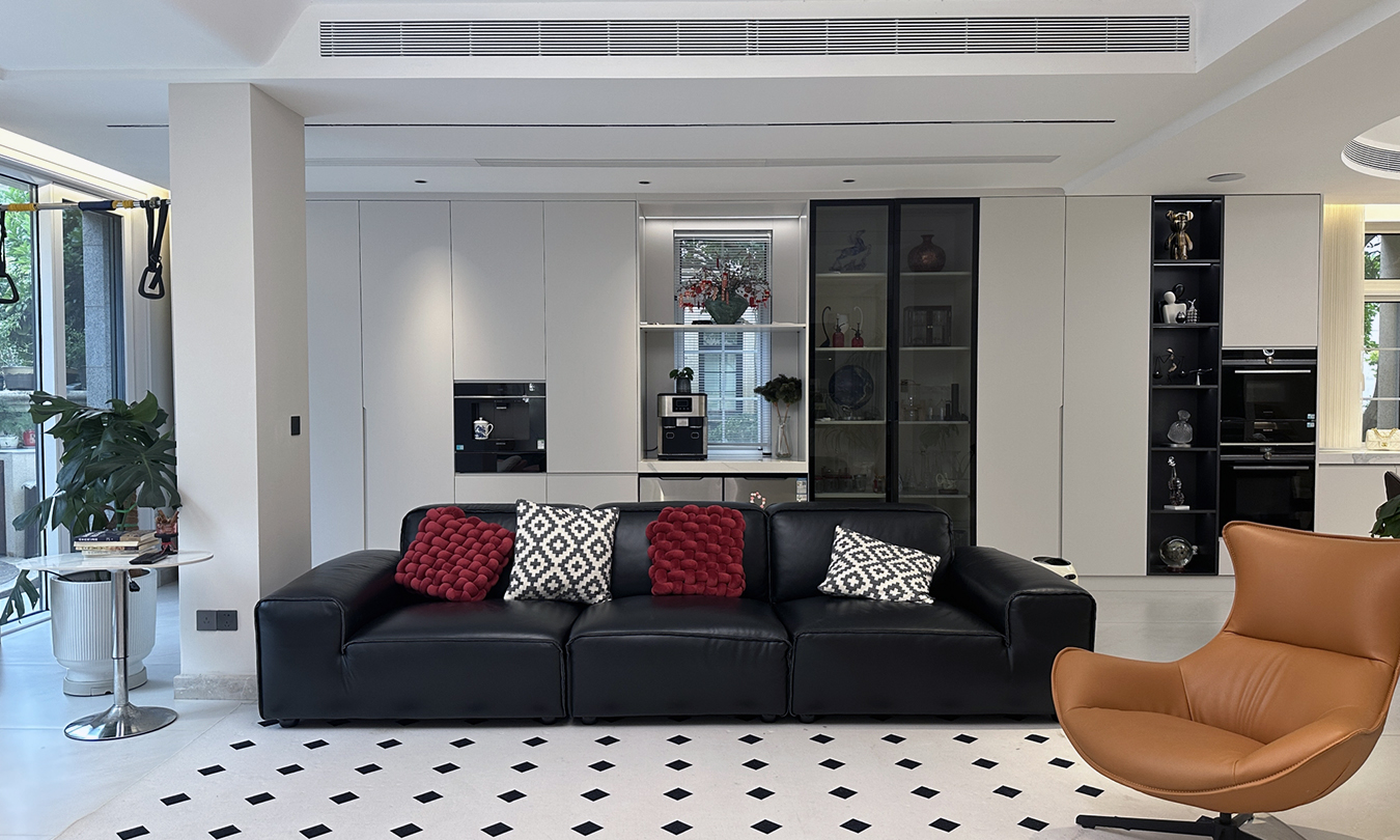 700㎡六室三厅一厨六卫三阳台一花园风格案例，以人为本的设计哲学，去风格化家居的温暖答卷（赞成·良著）